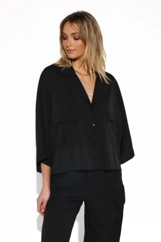 Monse Shirt | Black sold by Madison