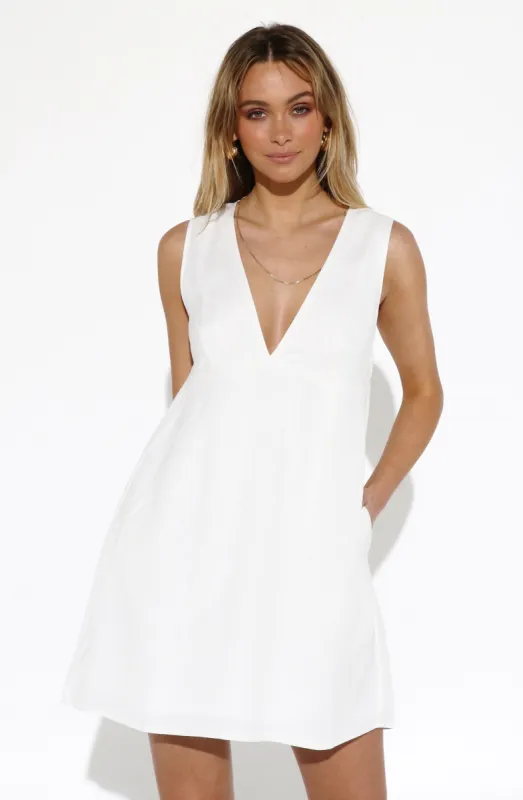 Venus Mini Dress | White sold by Madison