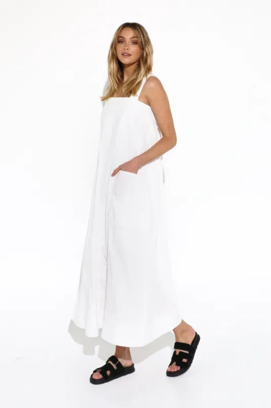 Positano Maxi Dress | White sold by Madison