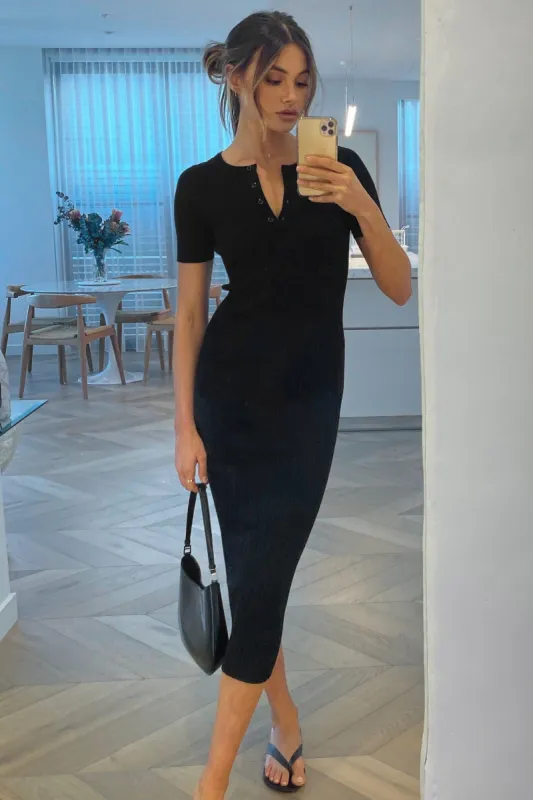 Paloma Dress | Black sold by Madison