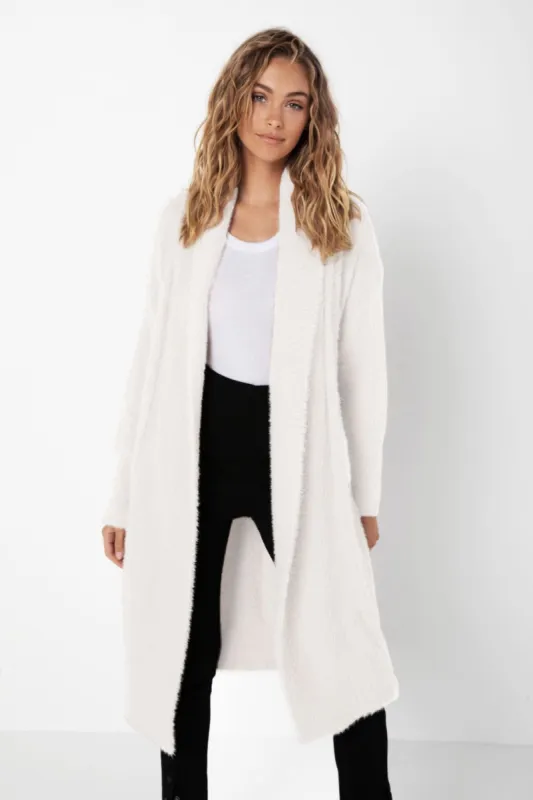 Koda Cardigan | White sold by Madison