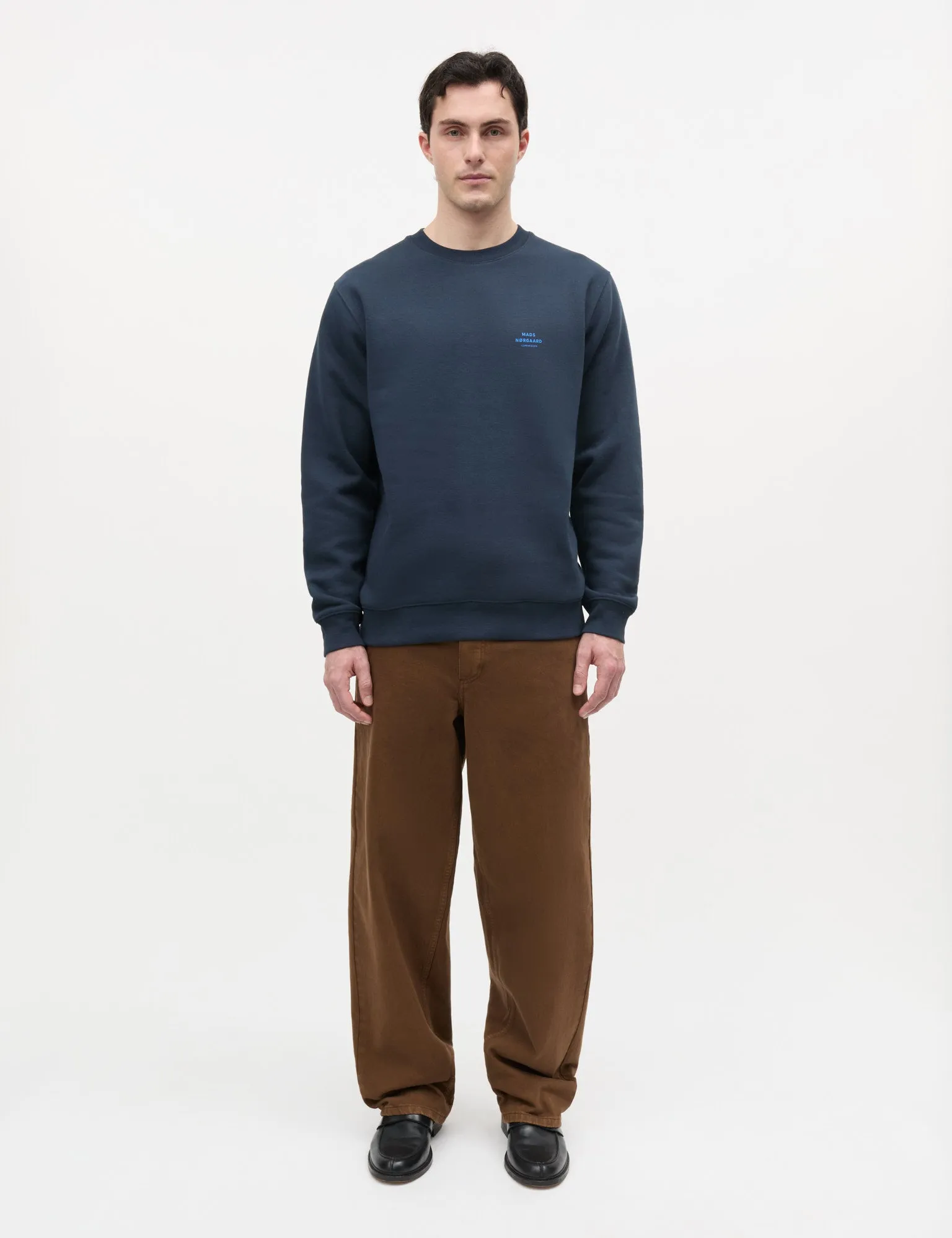 Standard Crew Logo Sweat, Sky Captain sold by Mads Norgaard