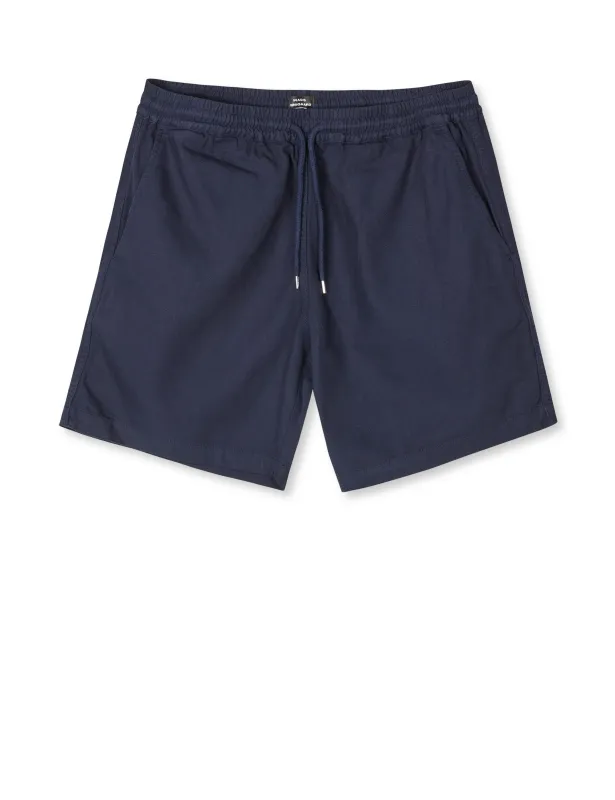 Dyed Canvas Beach Shorts, Deep Well made by Mads Norgaard