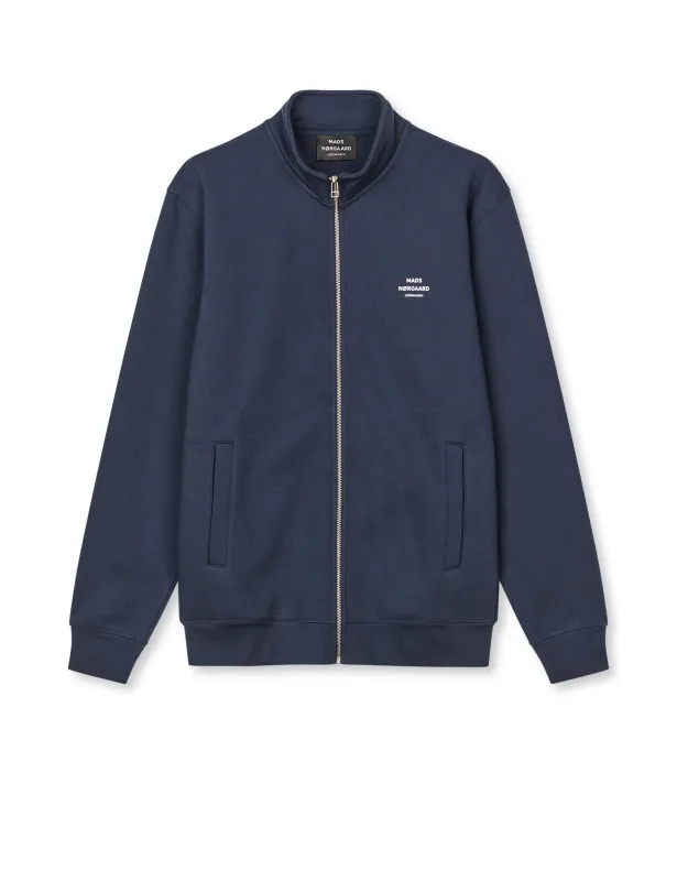 Standard Zip Logo Sweat, Parisian Night made by Mads Norgaard