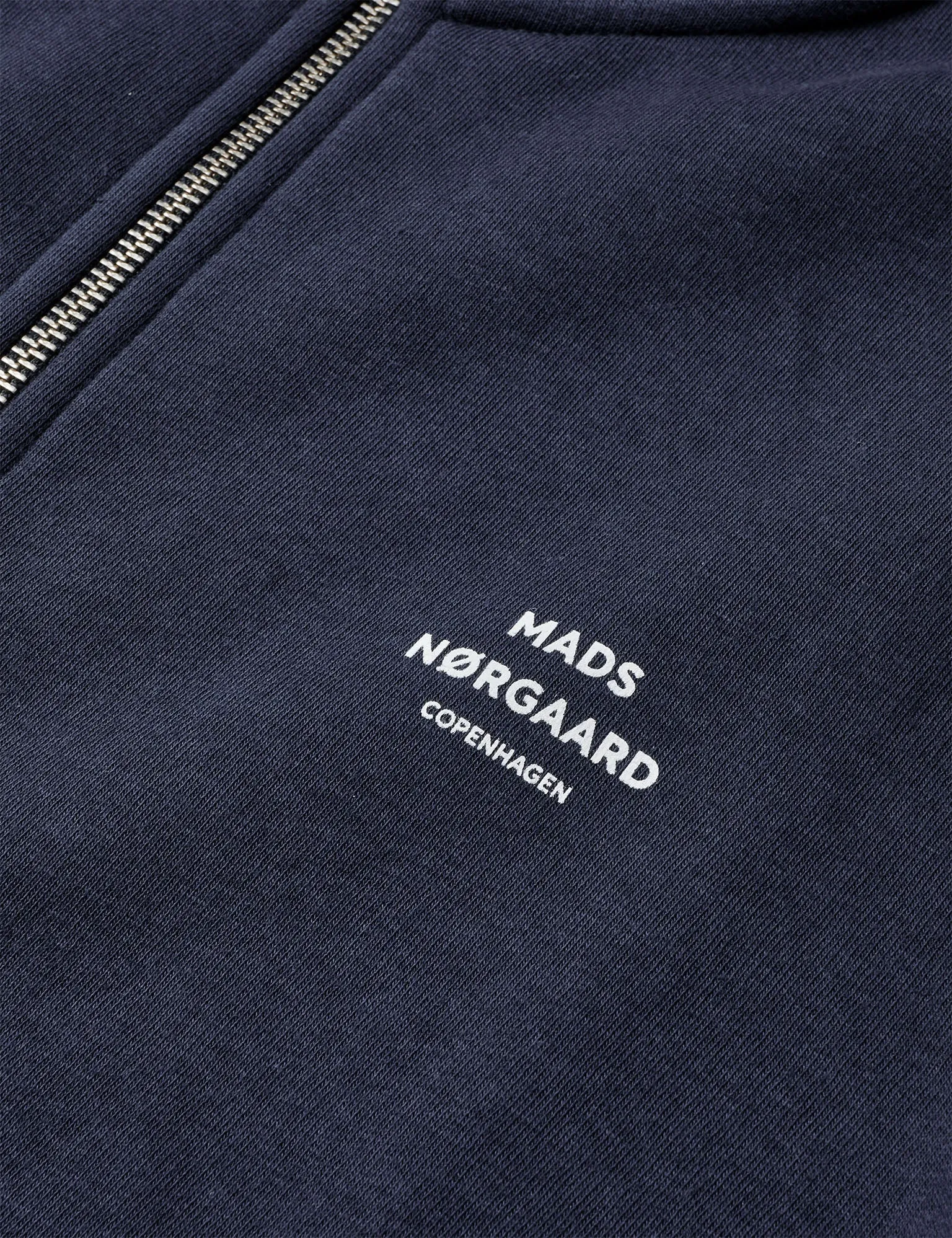 Standard Zip Logo Sweat, Parisian Night sold by Mads Norgaard product image thumbnail 2