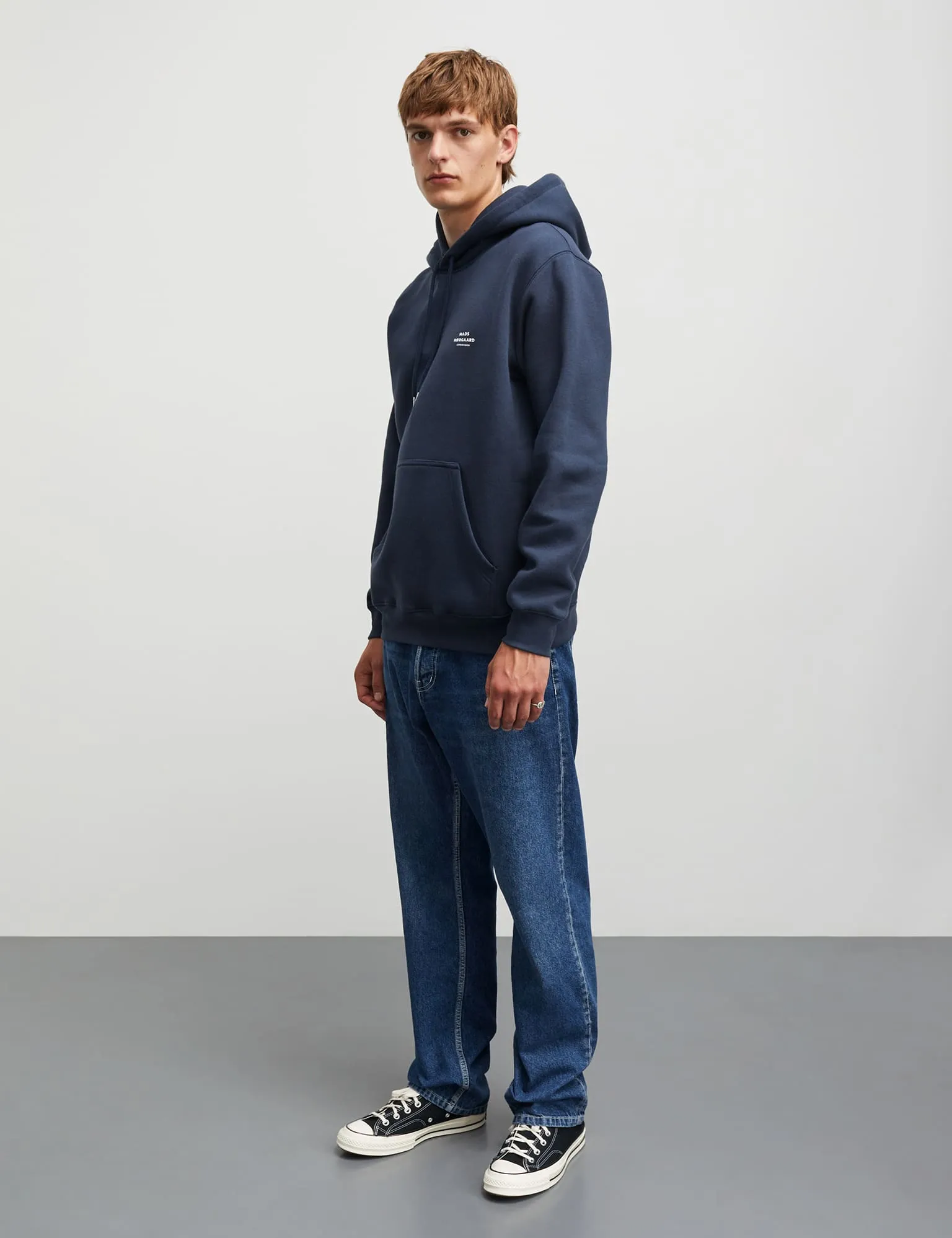 Standard Hoodie Logo Sweat, Parisian Night sold by Mads Norgaard product image thumbnail 2