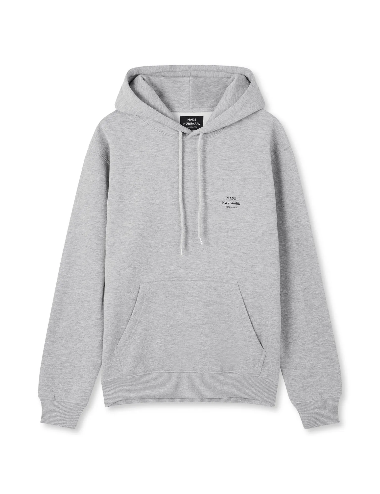 Standard Hoodie Logo Sweat, Grey Melange sold by Mads Norgaard