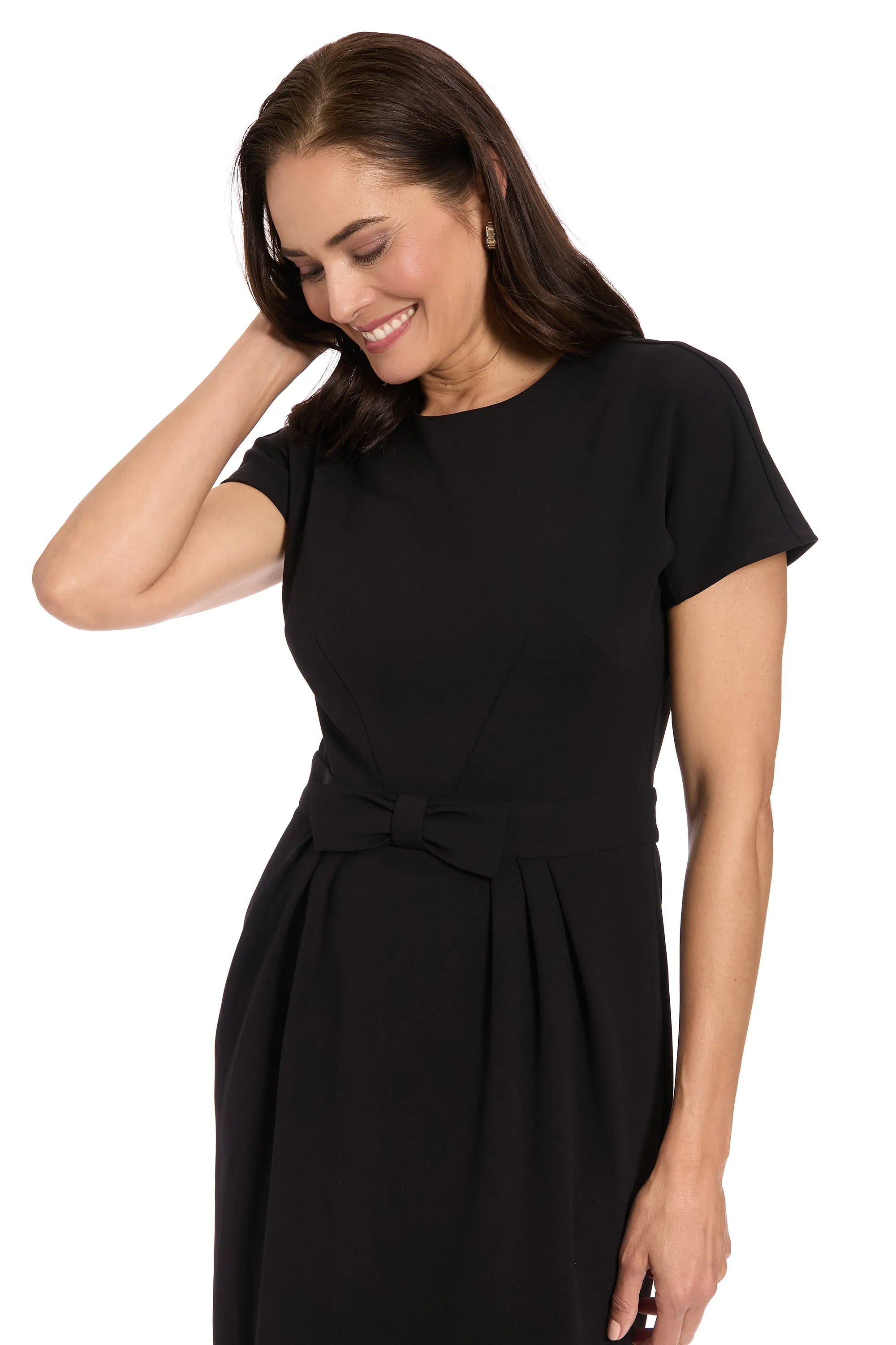 Perona Bow Waist Sheath Dress sold by Maggy London product image thumbnail 5