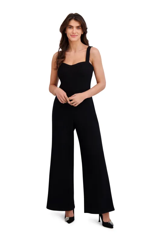 Coraline Bonded Crepe Sleeveless Jumpsuit sold by Maggy London