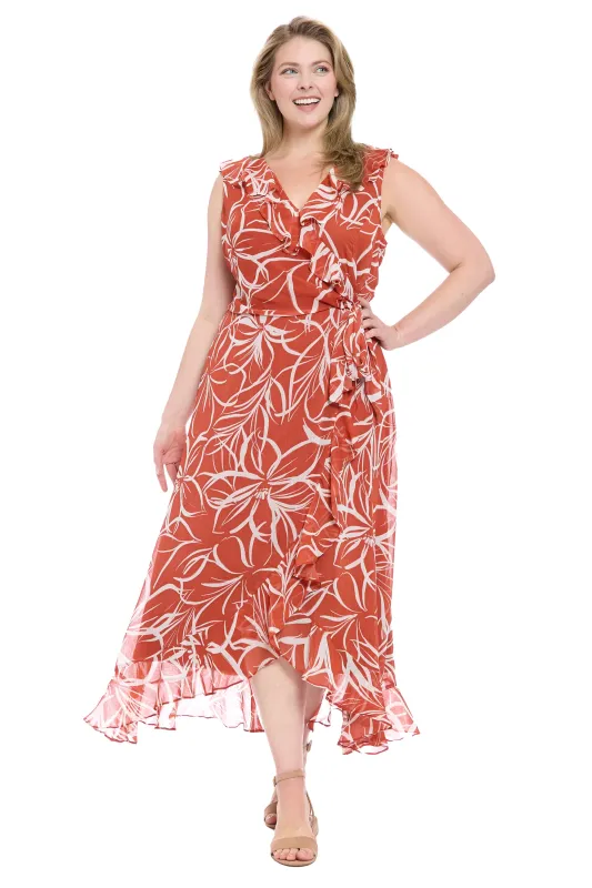 Rosie: in Floral Scribble sold by Maggy London