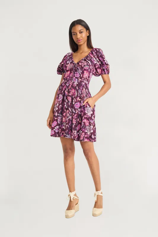 Grant in Rayon Challis sold by Maggy London