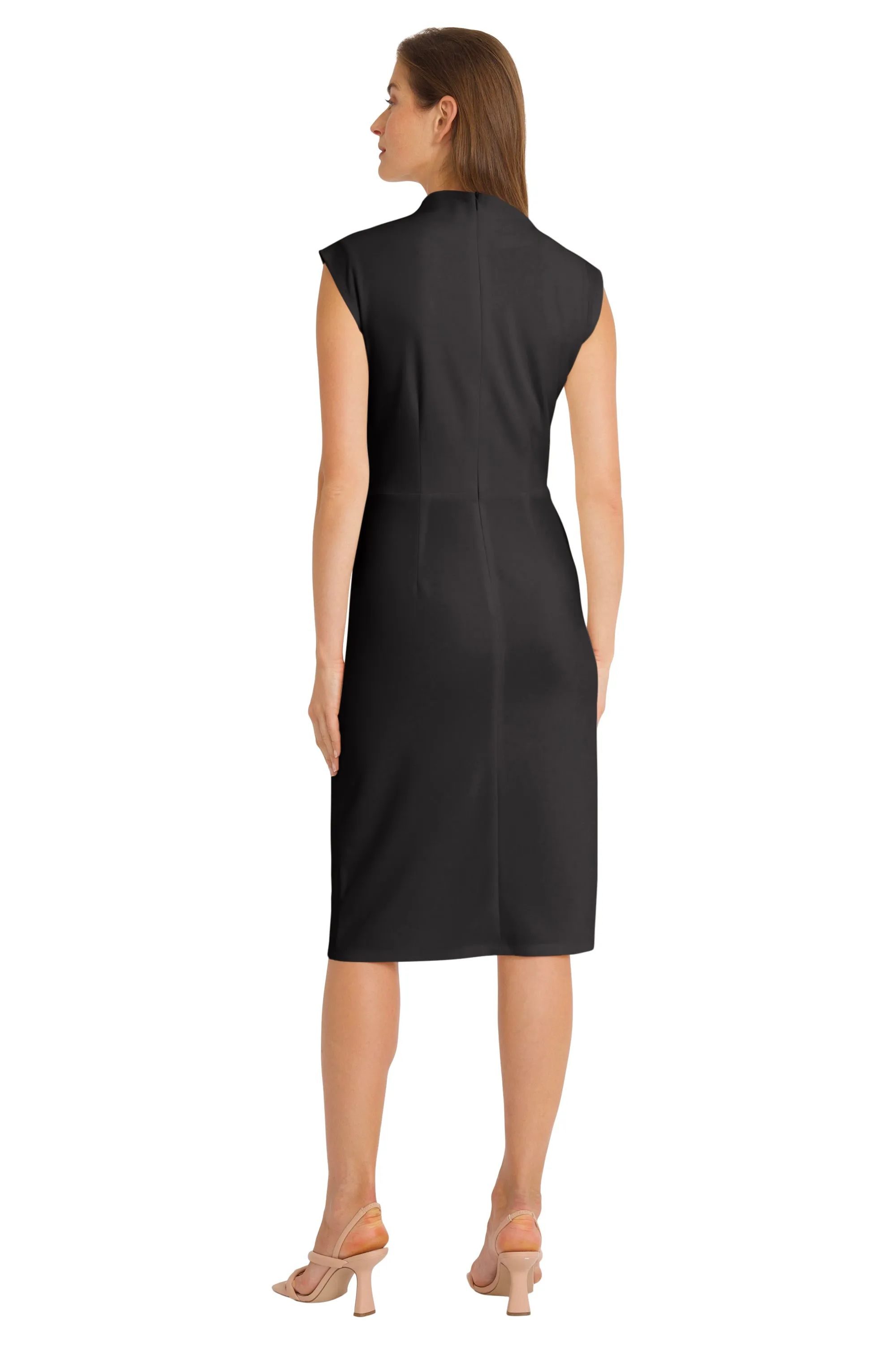 Angela Below the Knee Sleeveless Dress sold by Maggy London product image thumbnail 4