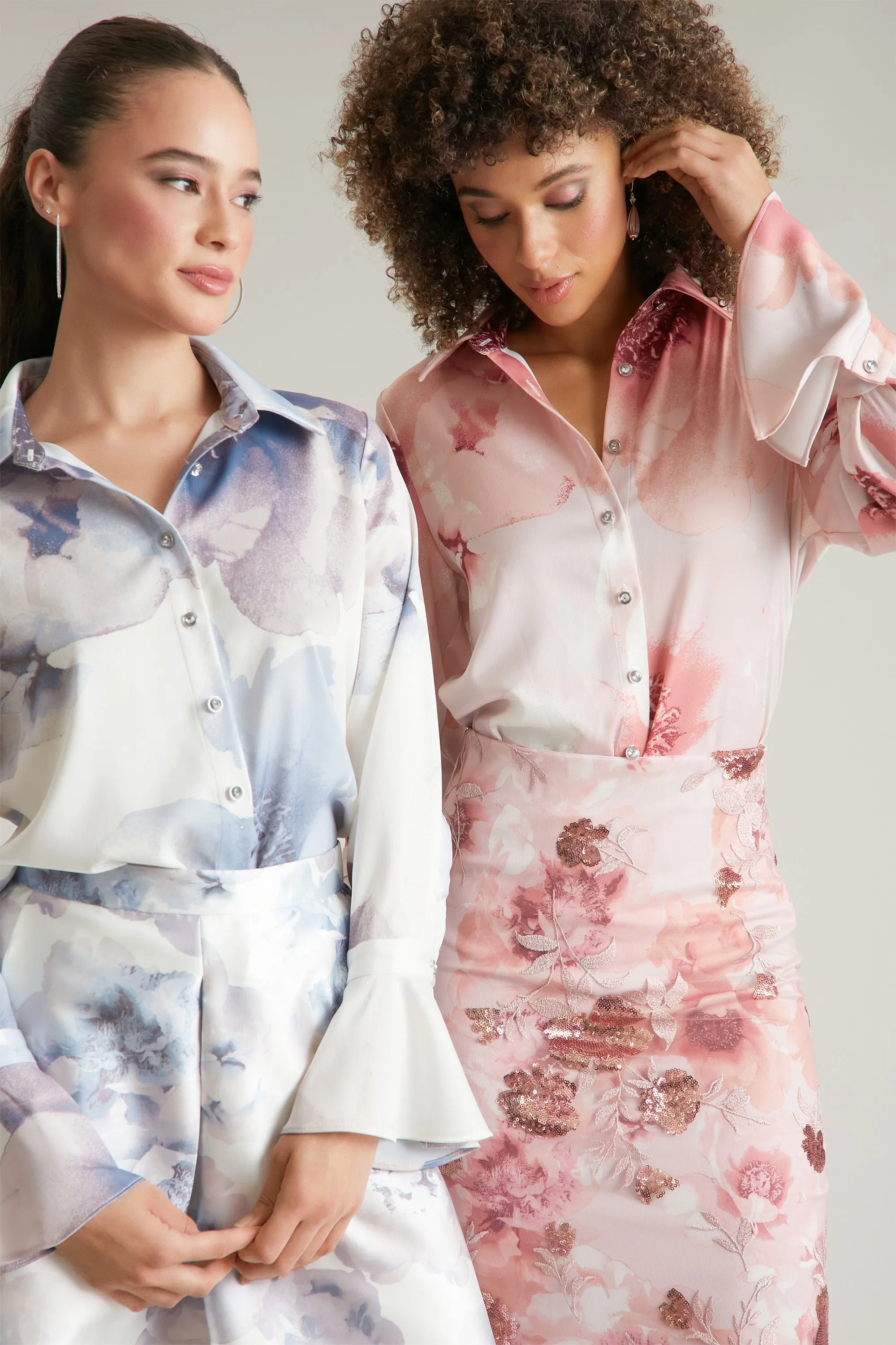 Delancey Button Front Blouse sold by Maggy London product image thumbnail 2