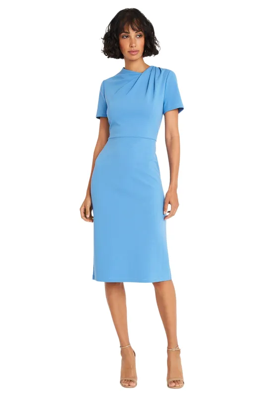 Avalise Below the Knee Short Sleeve Dress made by Maggy London