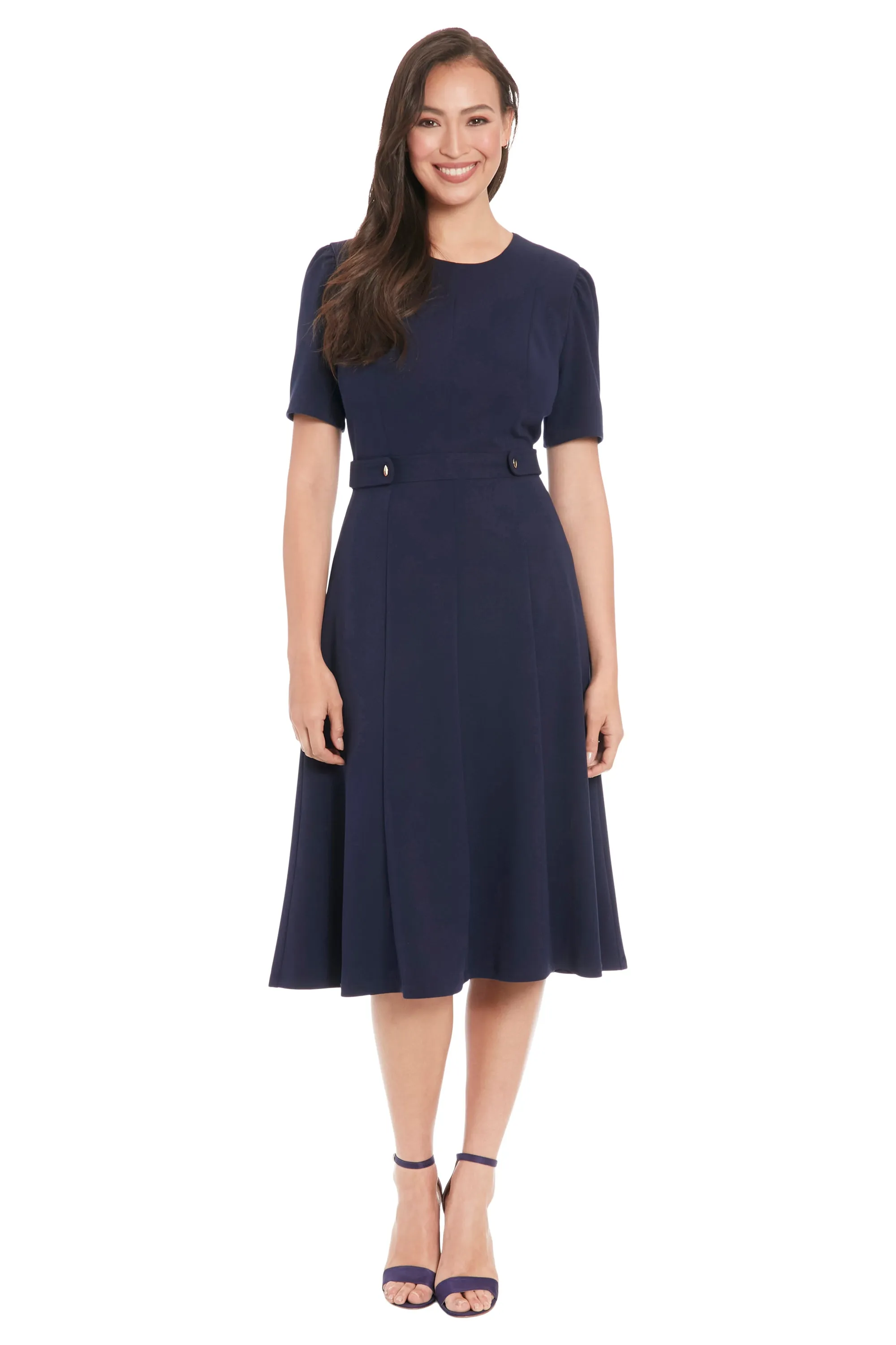 Quill - Classic Colors Side Tab Dress sold by Maggy London product image thumbnail 5