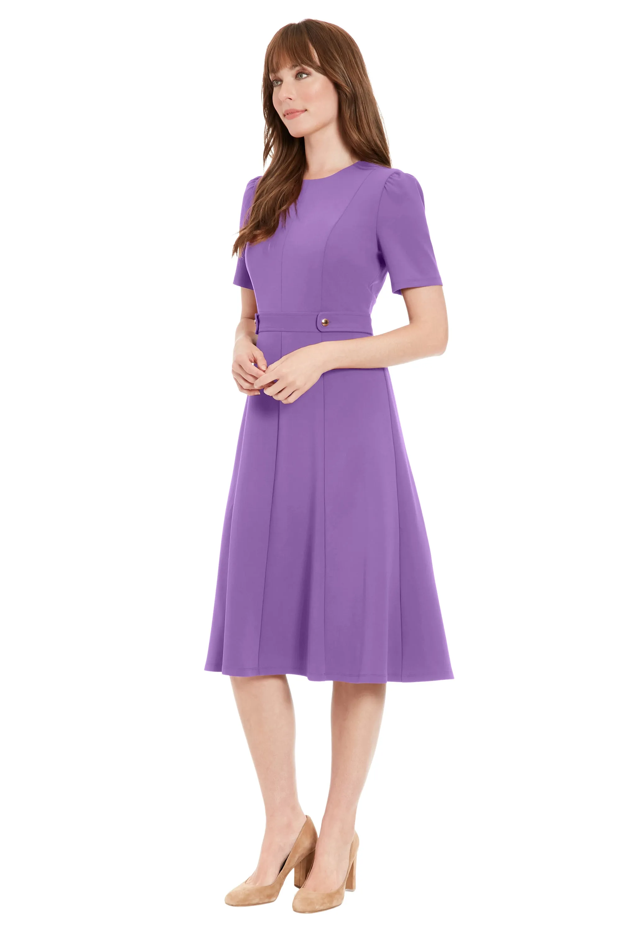 Quill - Classic Colors Side Tab Dress sold by Maggy London product image thumbnail 3