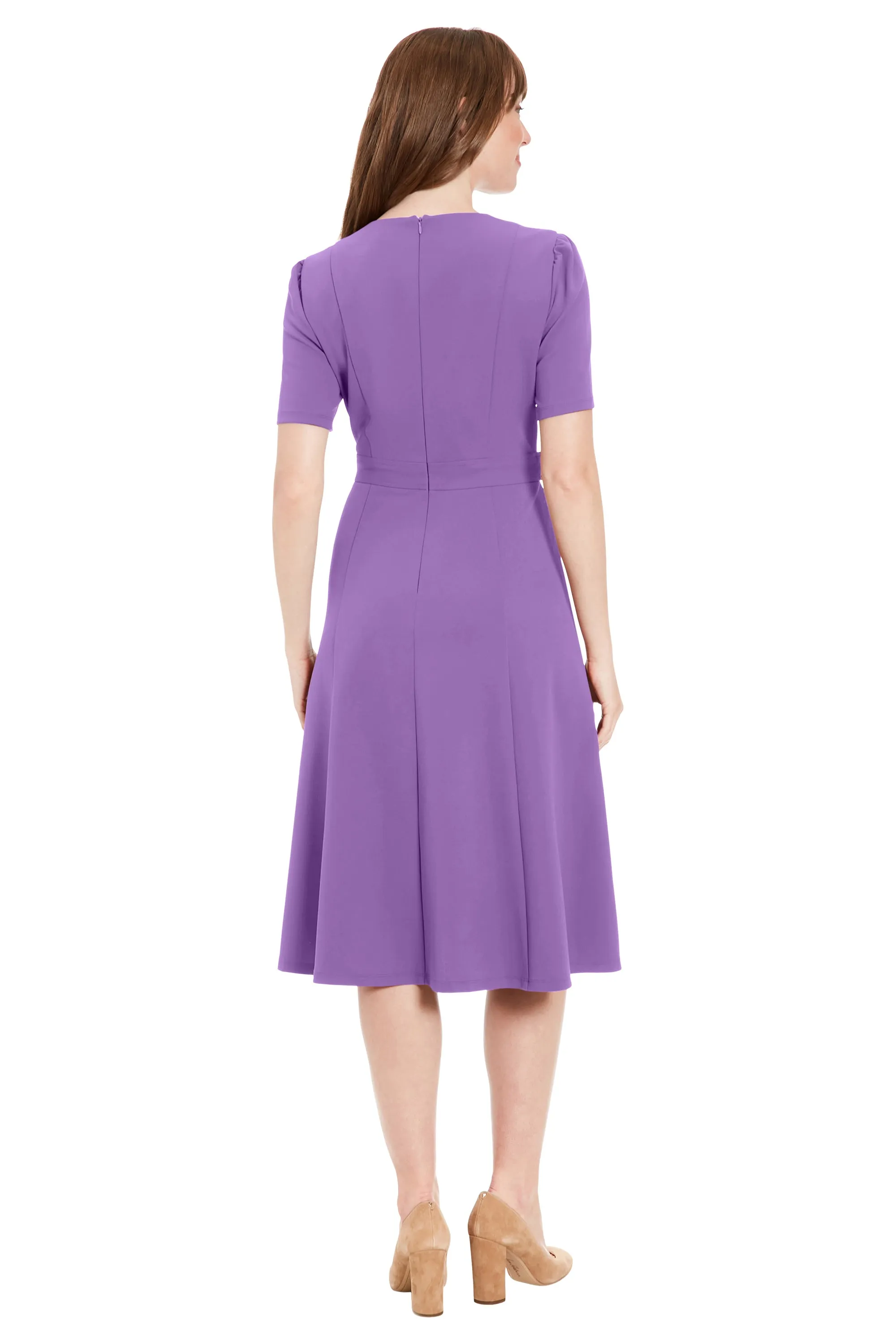 Quill - Classic Colors Side Tab Dress sold by Maggy London product image thumbnail 4