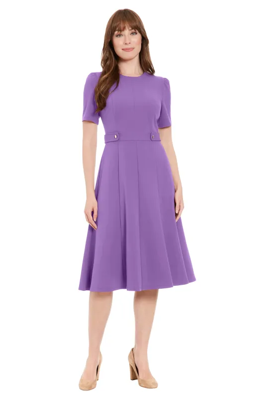 Quill - Classic Colors Side Tab Dress made by London Times