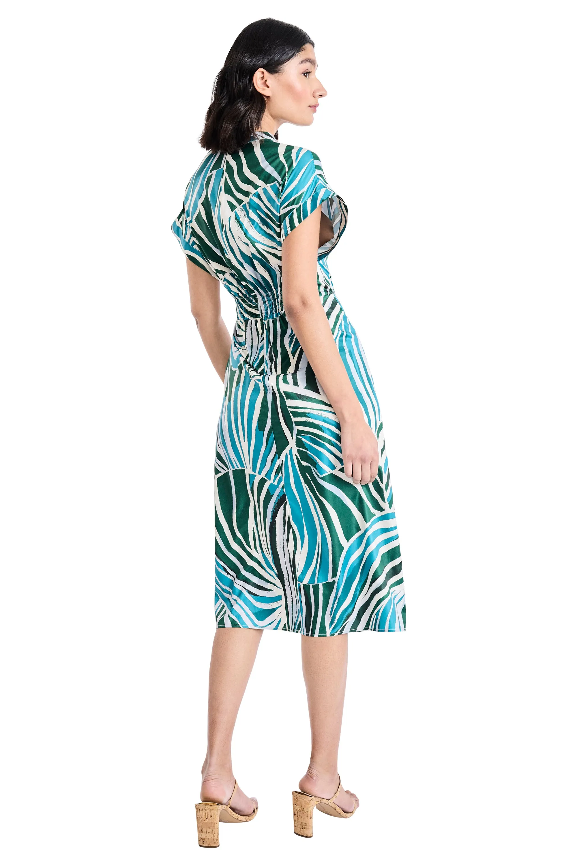 Solena Dolman Cap Sleeve Midi sold by Maggy London product image thumbnail 5