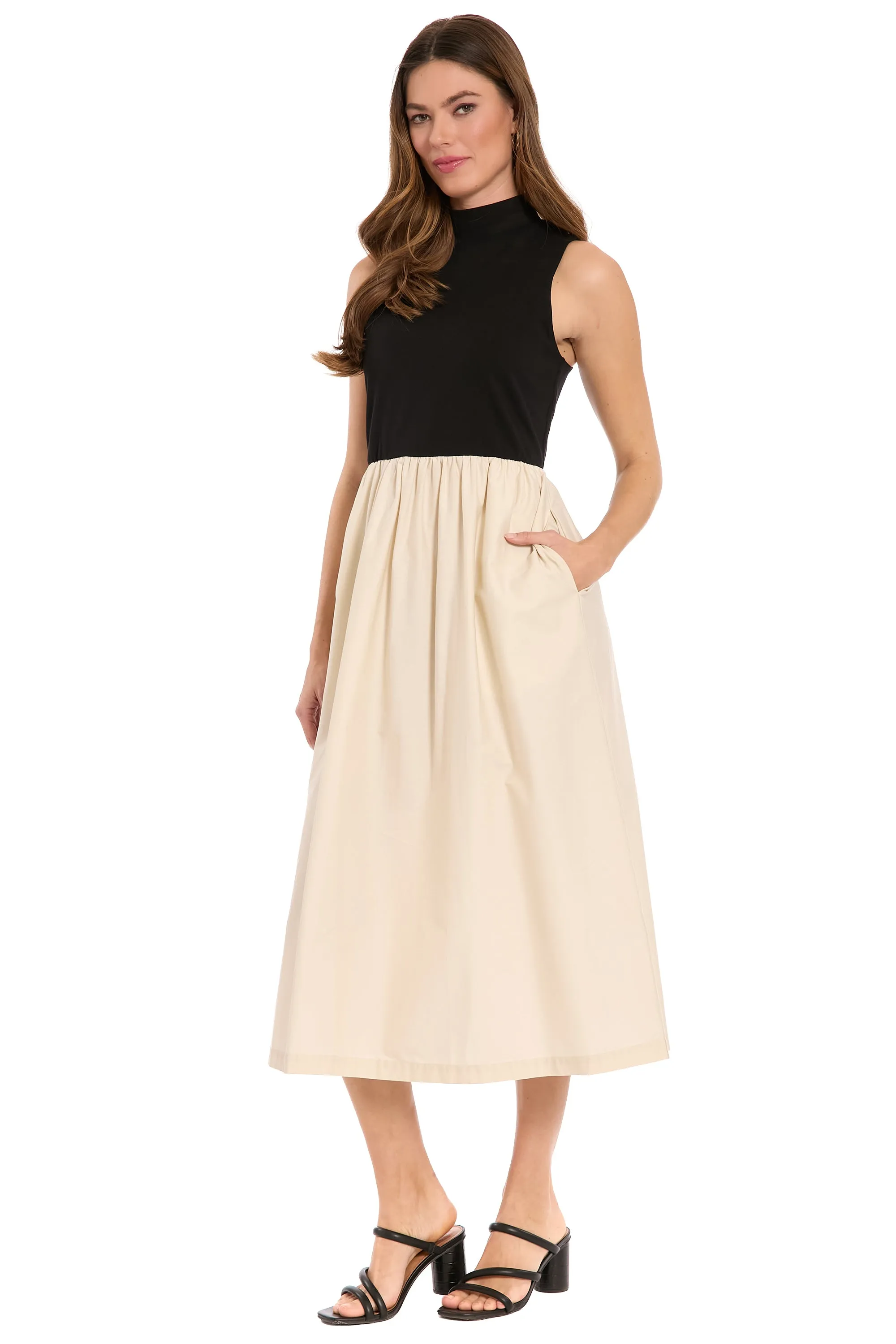 Nicola Knit Twofer Midi - FINAL SALE sold by Maggy London product image thumbnail 4