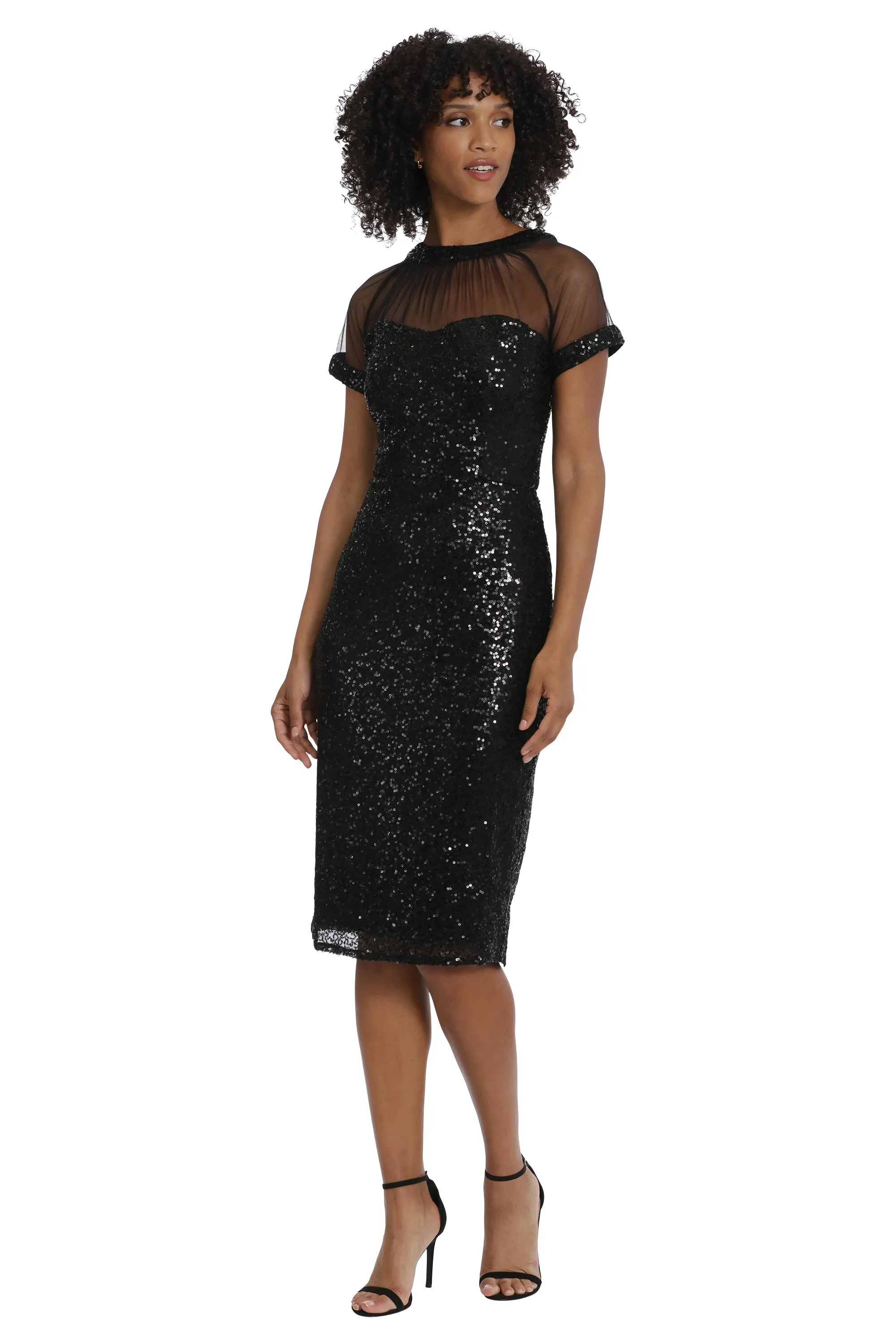 The Shimmer Illusion Dress sold by Maggy London product image thumbnail 4