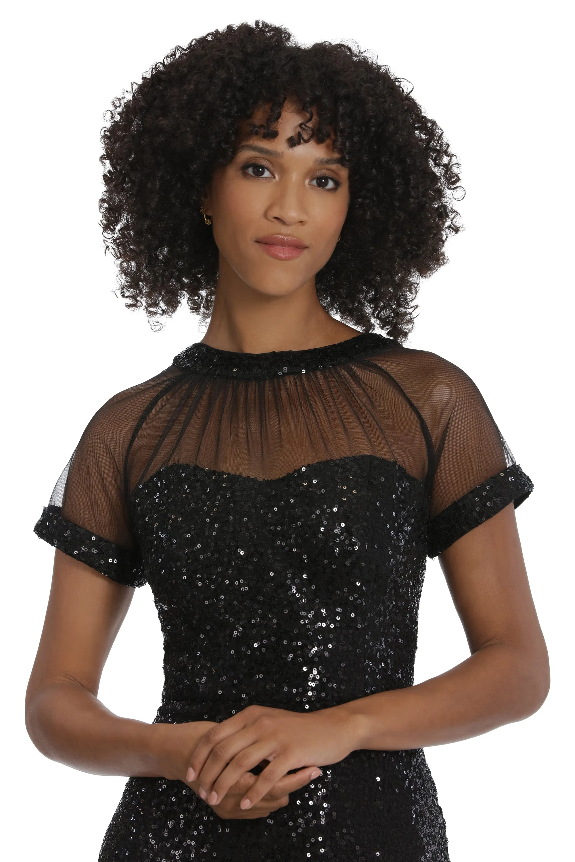 The Shimmer Illusion Dress sold by Maggy London