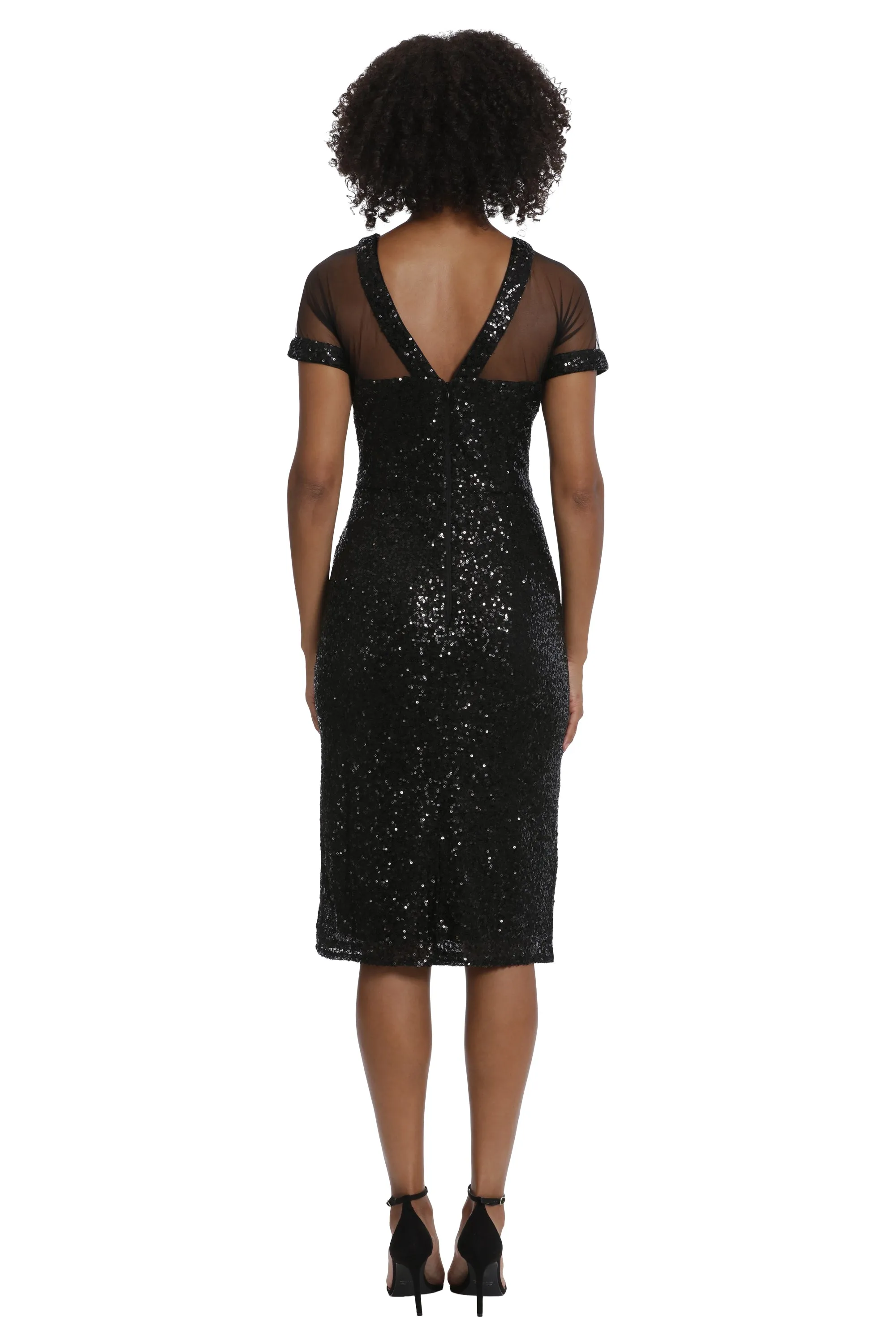 The Shimmer Illusion Dress sold by Maggy London product image thumbnail 5