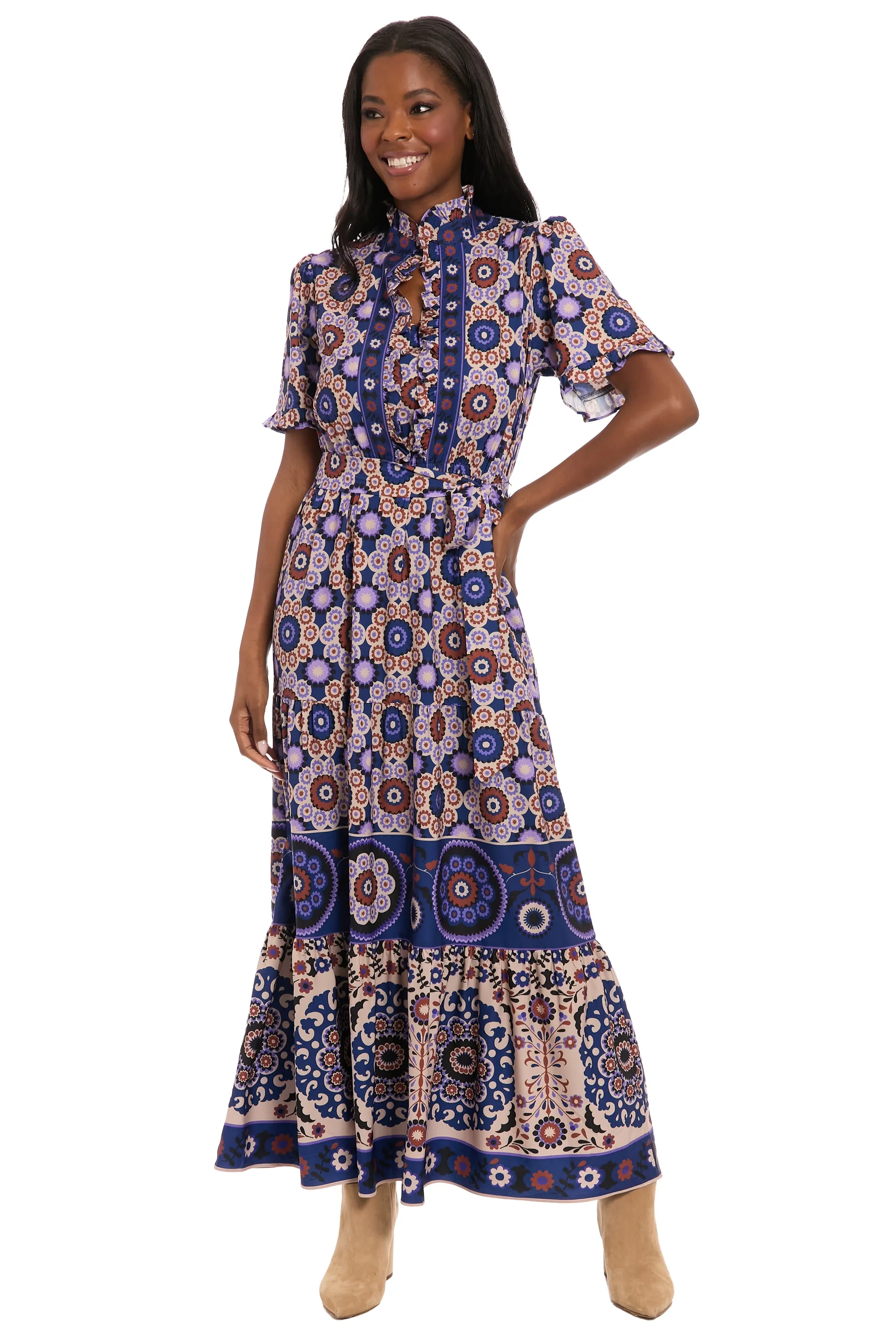 Mackenzie in Boho Medallion sold by Maggy London product image thumbnail 5