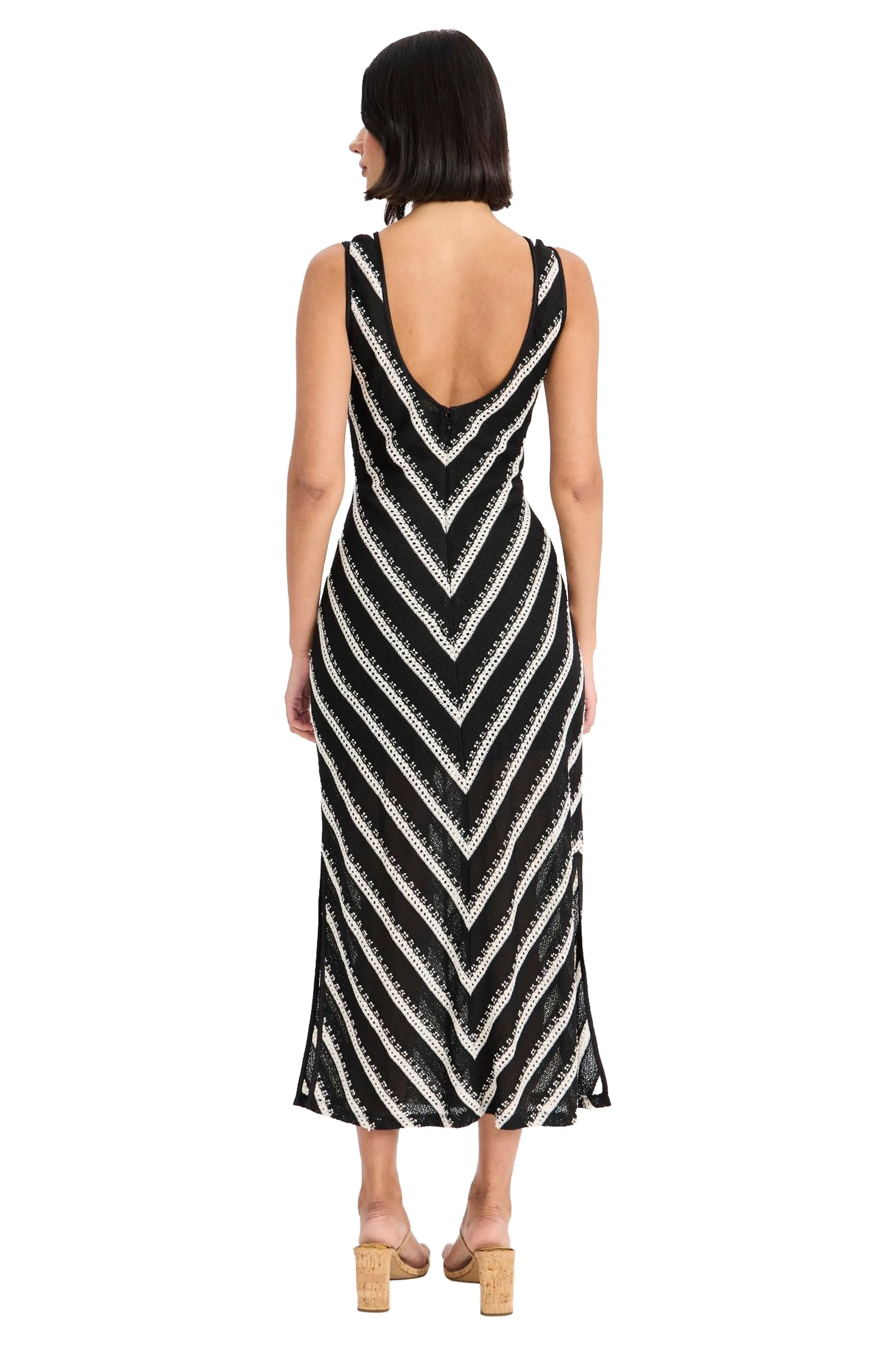 Kay Crochet Sleeveless Midi sold by Maggy London product image thumbnail 2