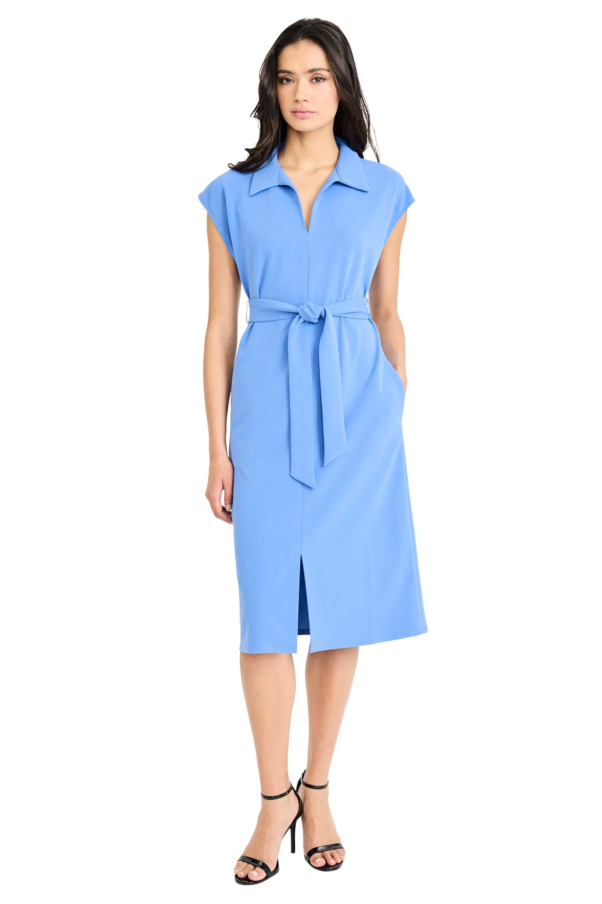 Alexandria Below the Knee Cap Sleeve Dress sold by Maggy London product image thumbnail 2