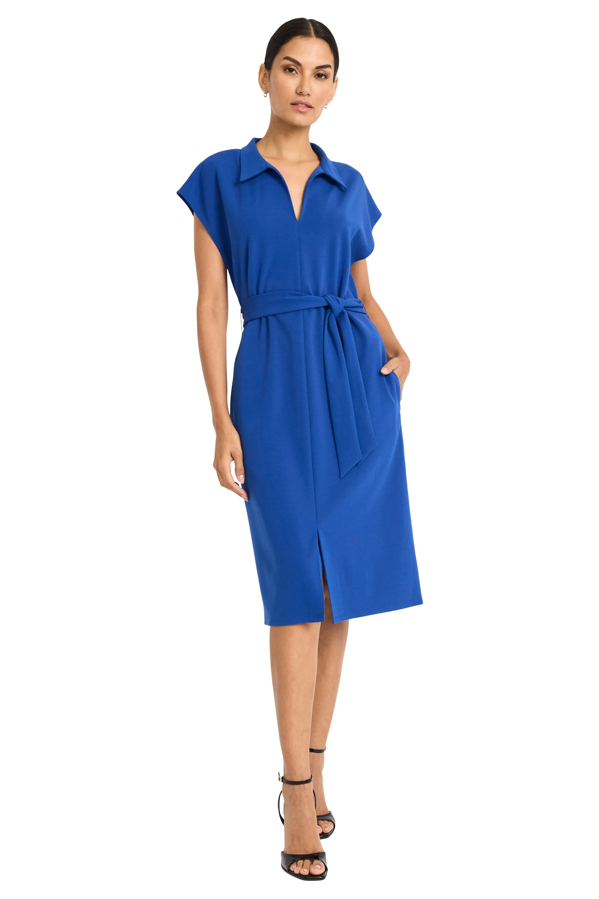 Alexandria Below the Knee Cap Sleeve Dress sold by Maggy London product image thumbnail 5