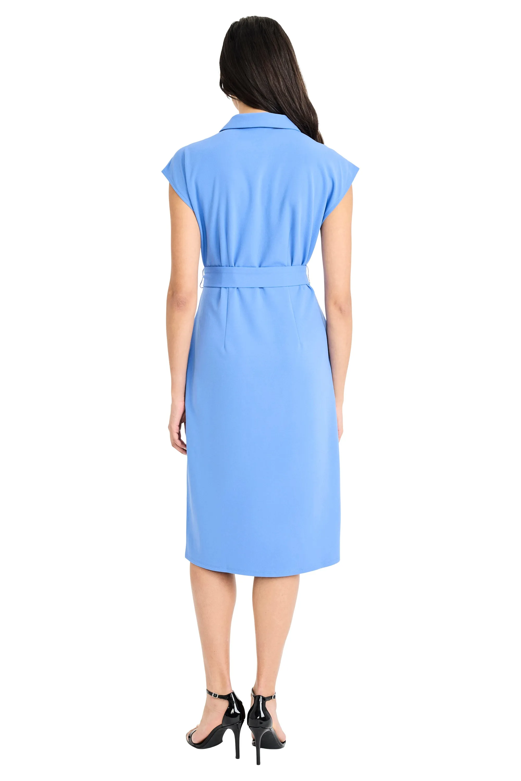 Alexandria Below the Knee Cap Sleeve Dress sold by Maggy London product image thumbnail 4