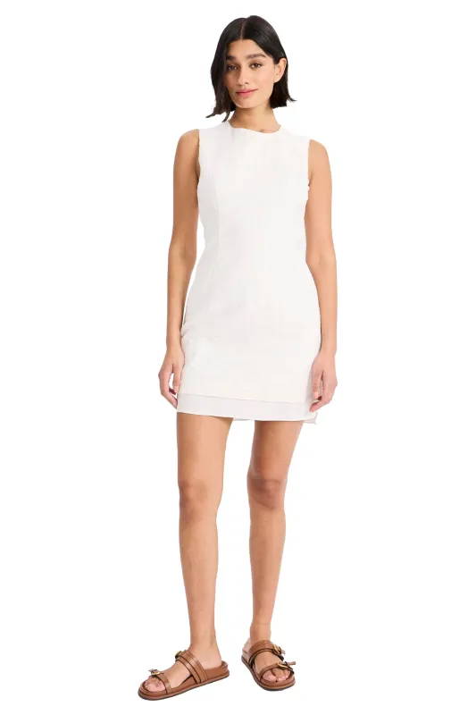 Rue Cotton Sleeveless Mini Dress made by Maggy London