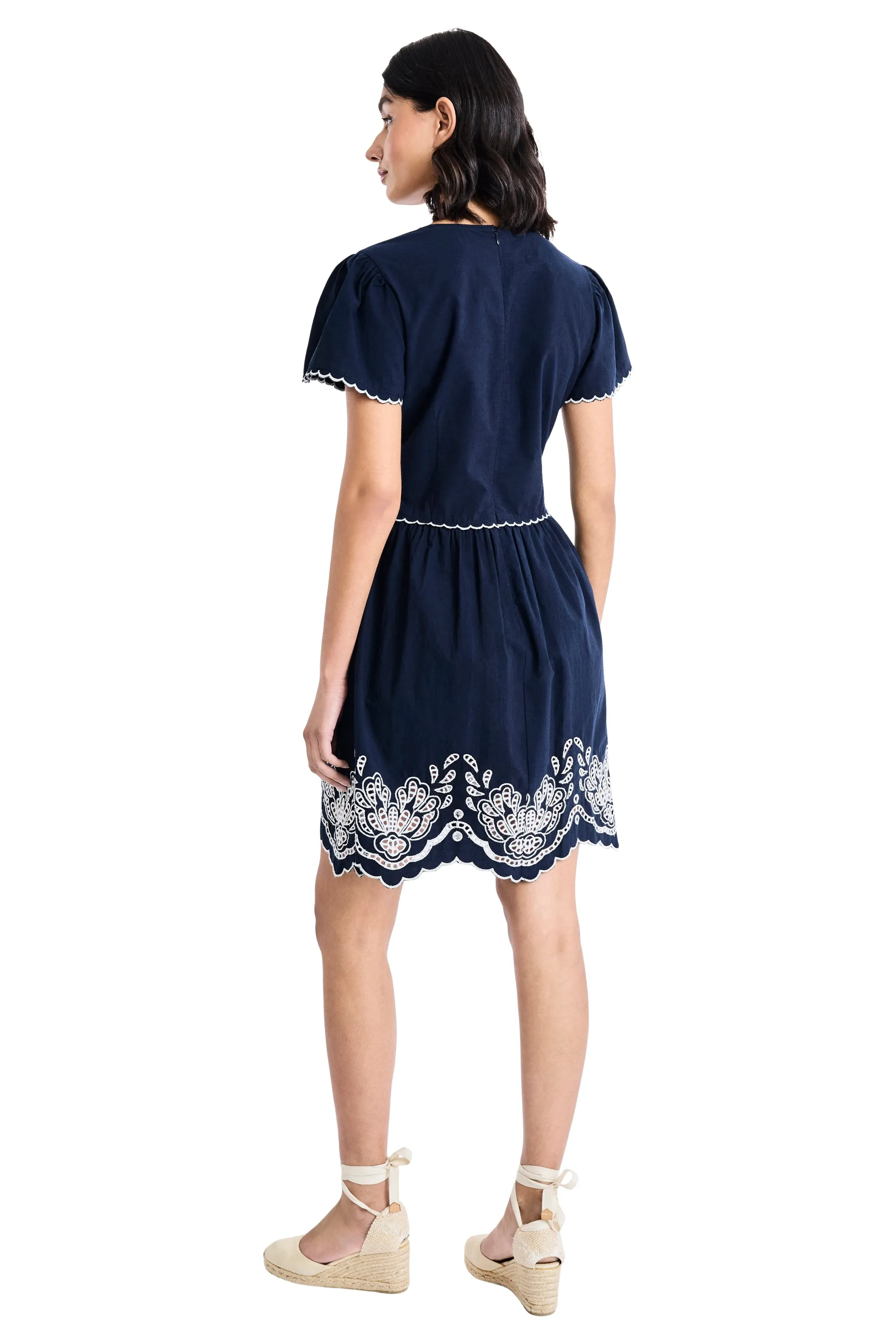 Althea Cotton Embroidered Sundress sold by Maggy London product image thumbnail 3