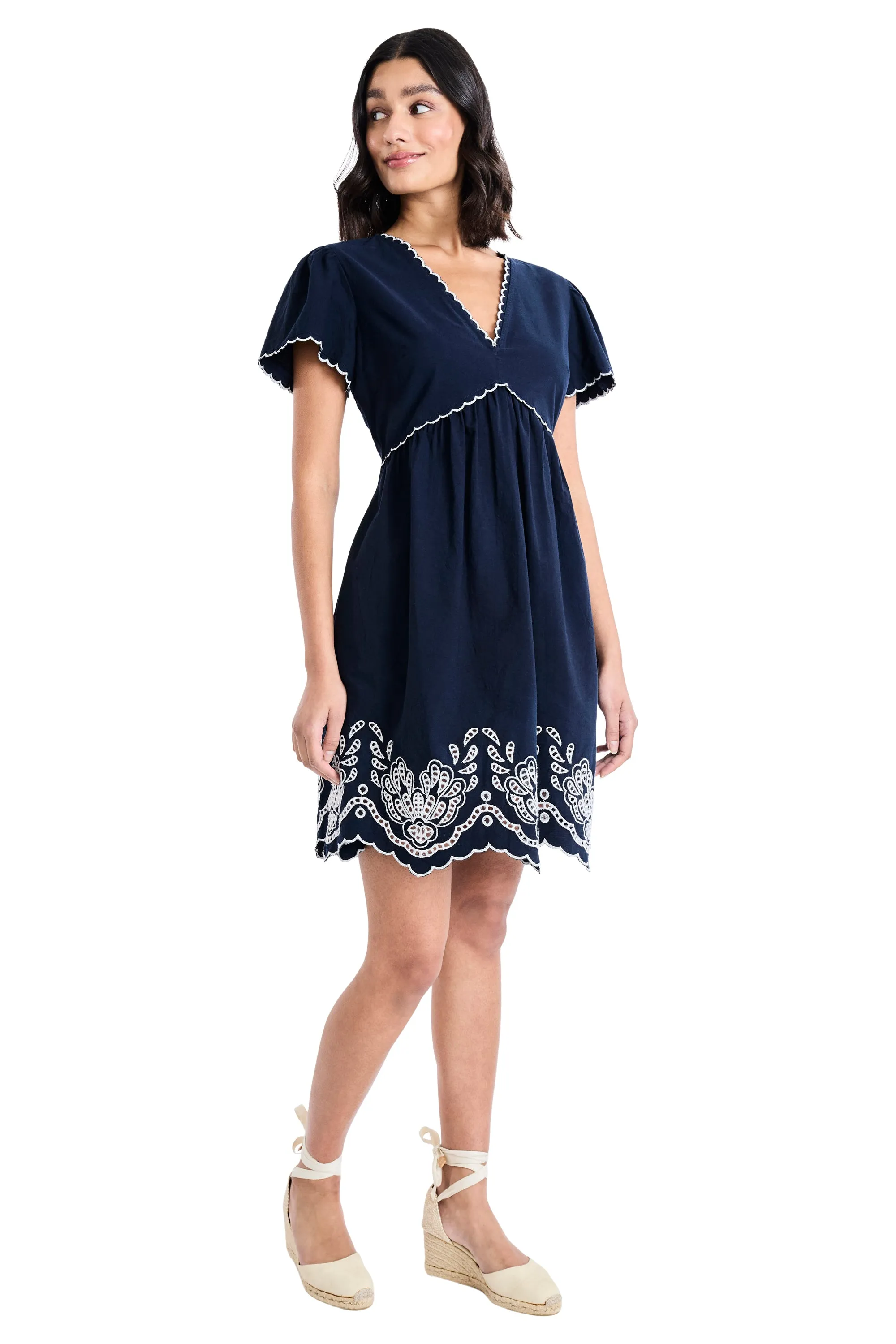 Althea Cotton Embroidered Sundress sold by Maggy London product image thumbnail 2