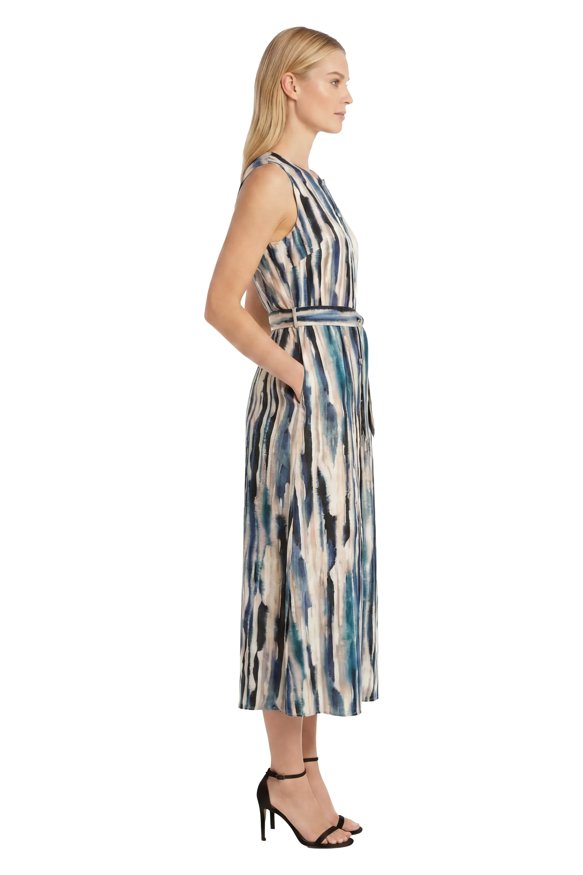Denny Button Front Midi sold by Maggy London product image thumbnail 3