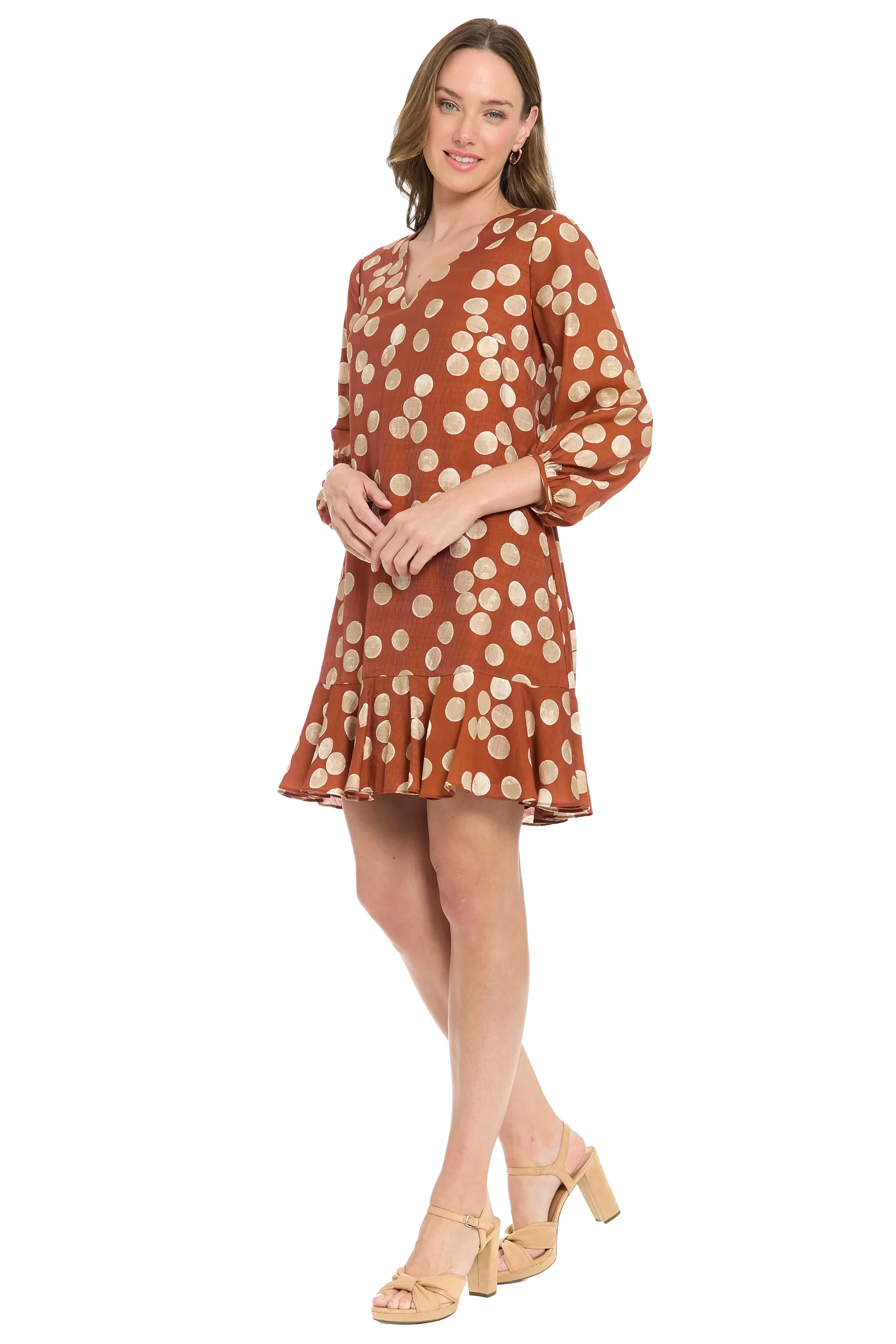 Everleigh in Tossed Dots sold by Maggy London product image thumbnail 3