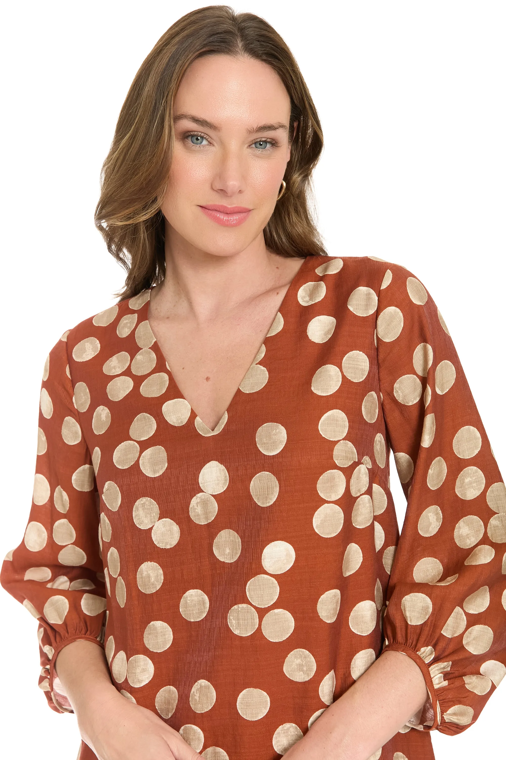 Everleigh in Tossed Dots sold by Maggy London product image thumbnail 2