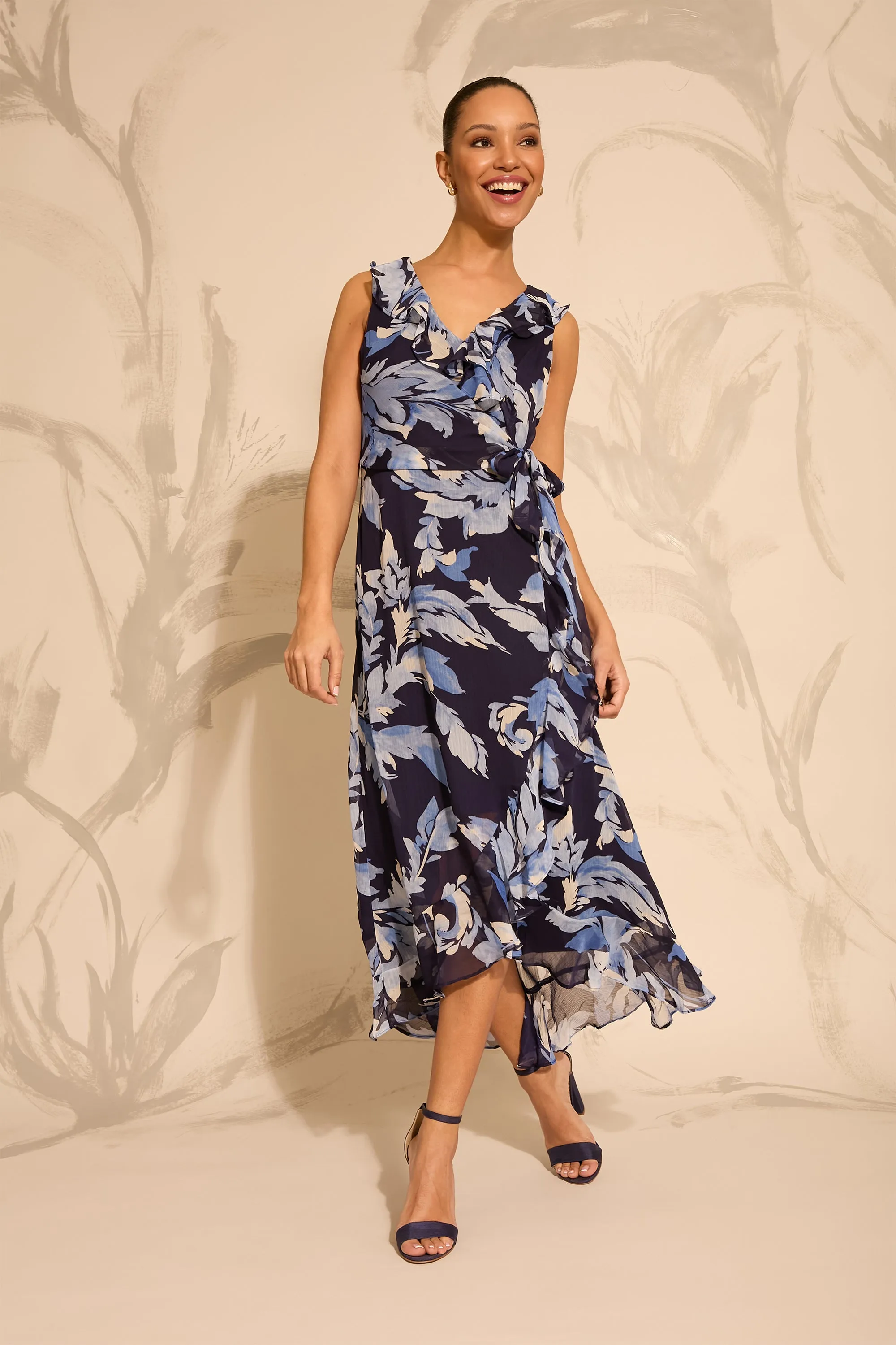 Rosie in Dancing Leaves sold by Maggy London