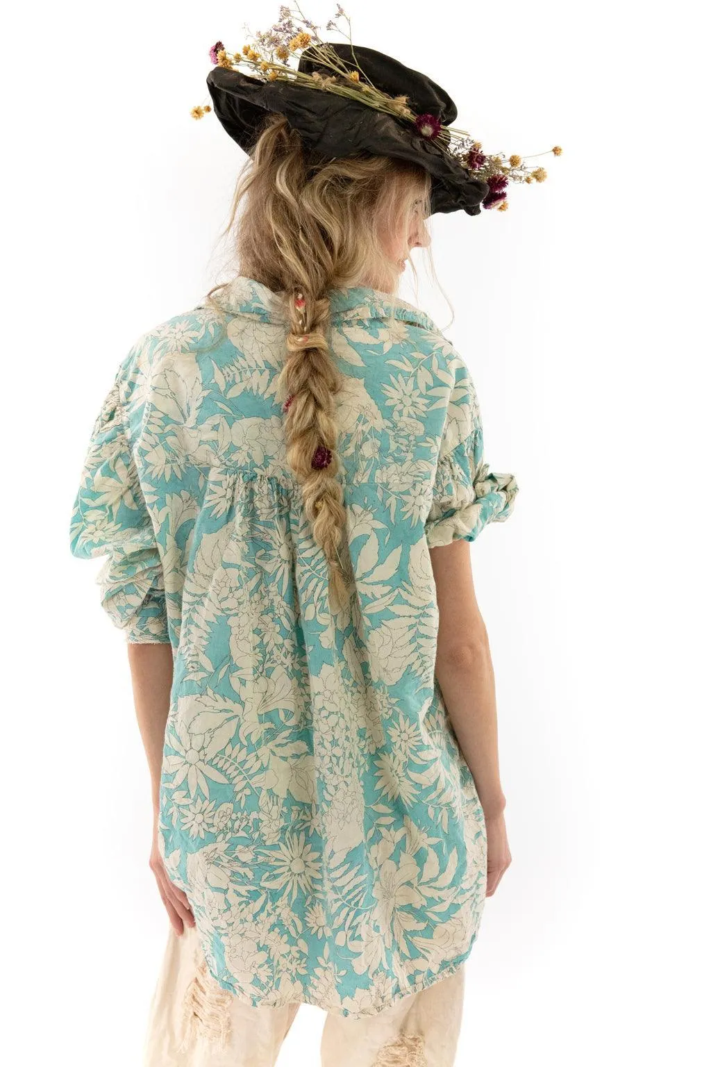 Block Print Tora Shirt sold by Magnolia Pearl product image thumbnail 5