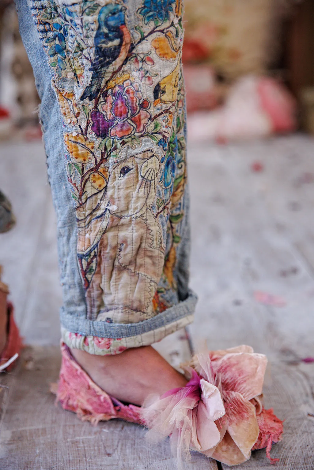 Quilted Eden Miner Denims sold by Magnolia Pearl product image thumbnail 4