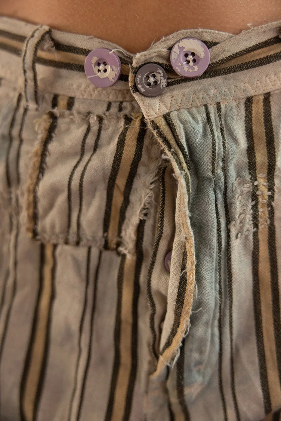 Striped Miner Pants sold by Magnolia Pearl product image thumbnail 3