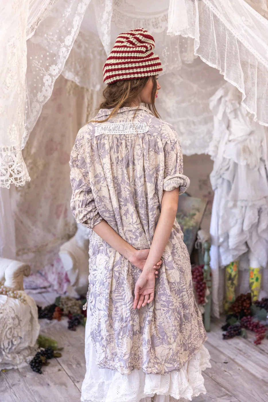 Print Cordelia Night Shirt sold by Magnolia Pearl product image thumbnail 4