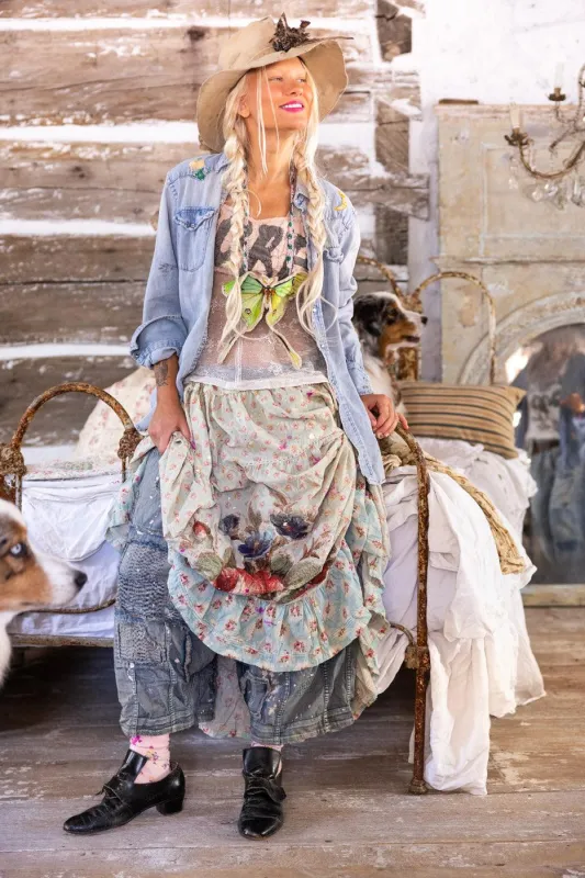 Appliqué Friendship Skirt sold by Magnolia Pearl