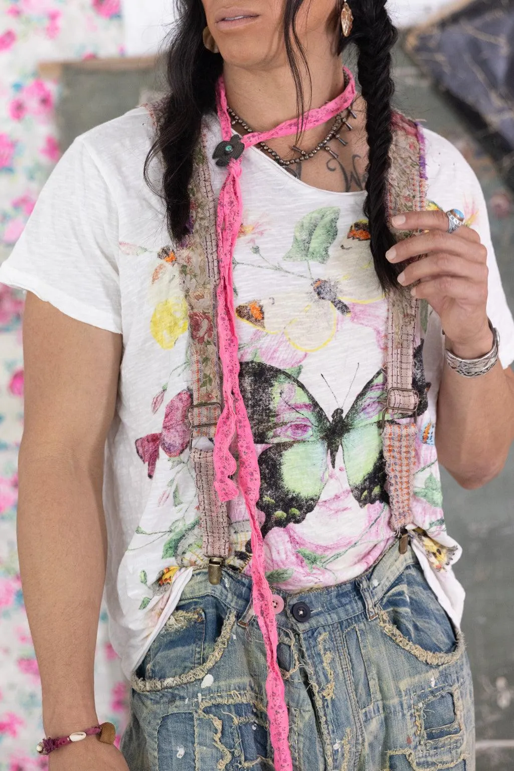 Appliqué Shea Suspenders sold by Magnolia Pearl