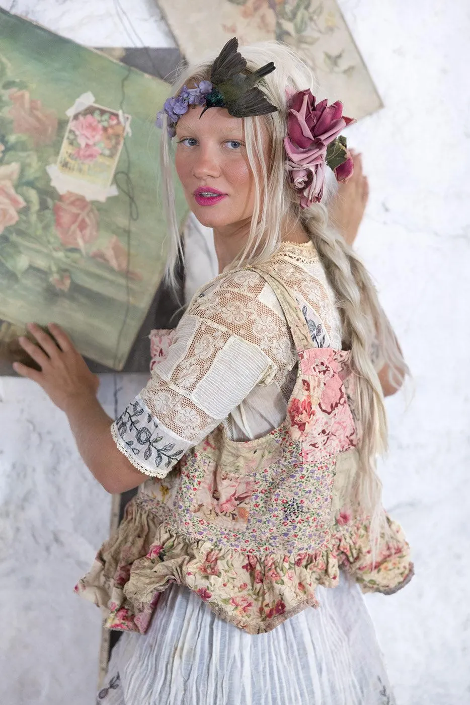 Quilted Patchwork Catalina Tank sold by Magnolia Pearl product image thumbnail 5