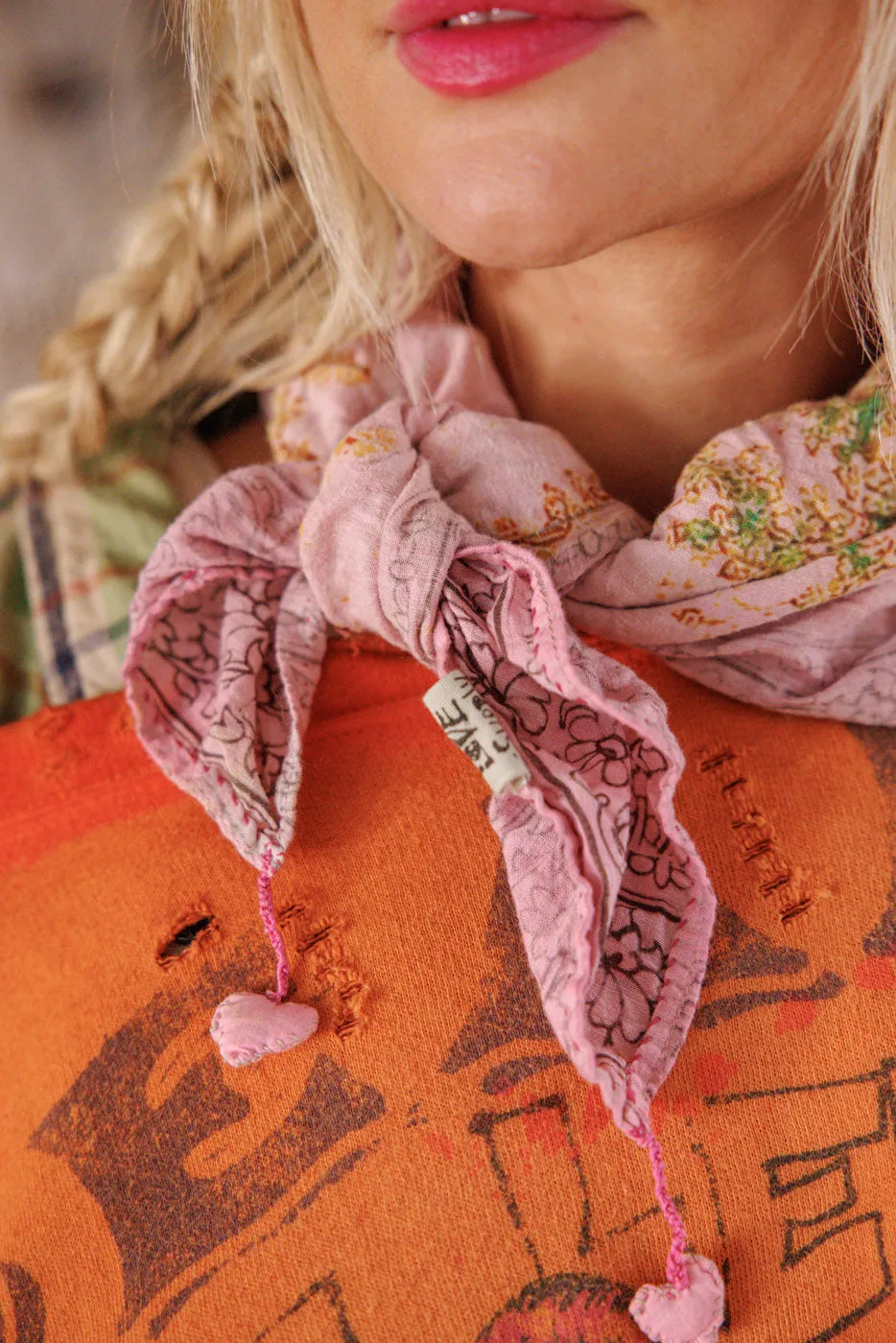 Good Fortune Handkerchief sold by Magnolia Pearl product image thumbnail 4