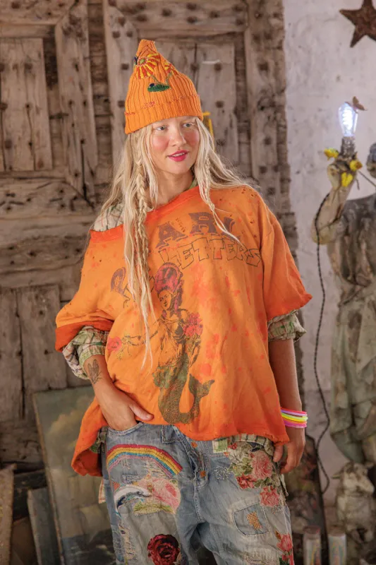 Mermaid Love Letters Vetiver Sweatshirt sold by Magnolia Pearl