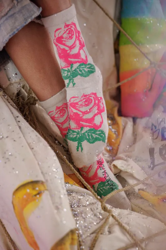 Rosa MP Socks sold by Magnolia Pearl