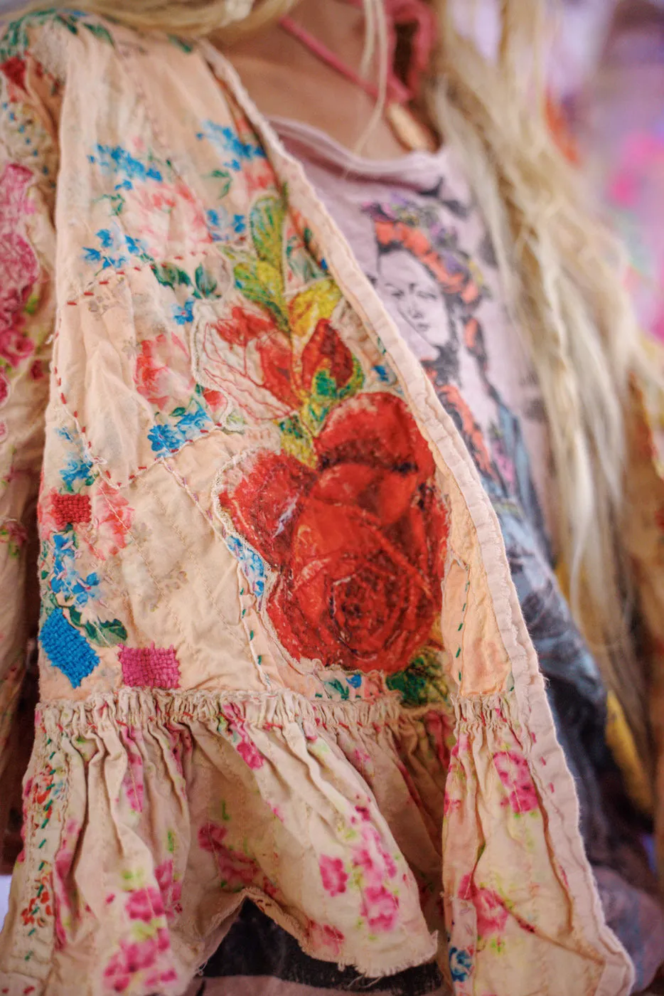 Quilted Lise Lotte Piano Shawl sold by Magnolia Pearl product image thumbnail 4